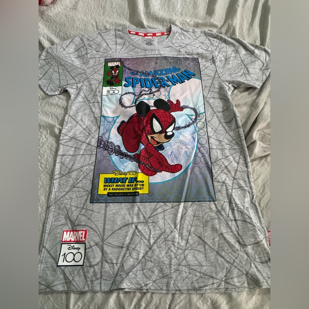 Disney Marvel Mickey Spider-Man T-Shirt
